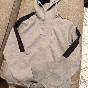 VRST Men’s Size Small - NWT - Gray and Black Men's Hoodie Sweater